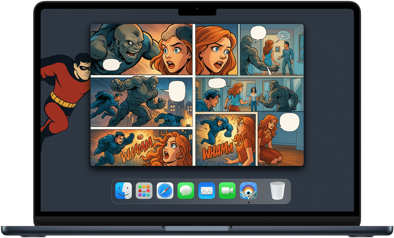 DrawnStrips manga reader on macOS