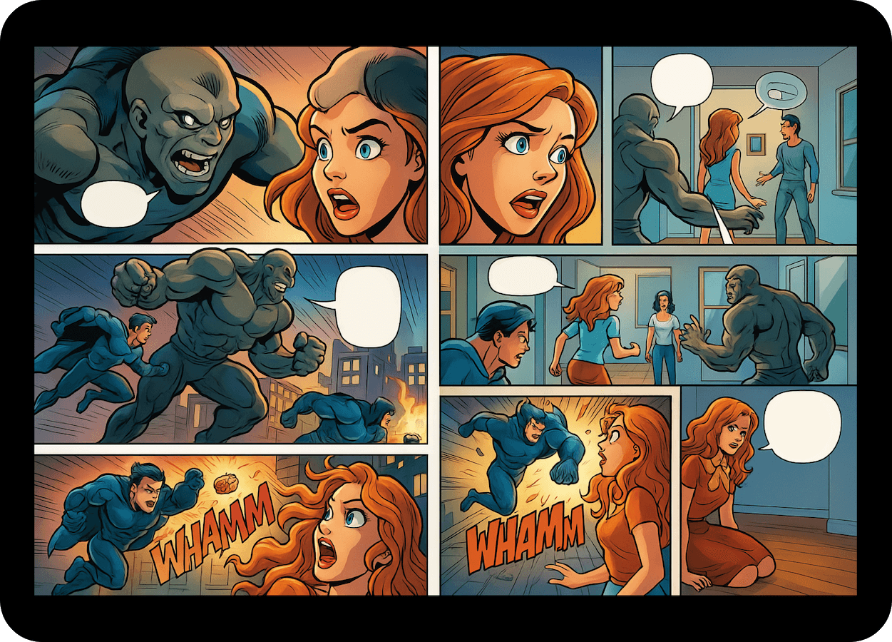 DrawnStrips reading view